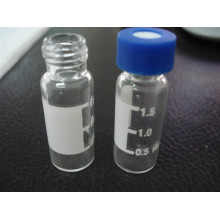 Flacons de 10ml en verre Mini clair tubulaire pour l’emballage de la pilule
